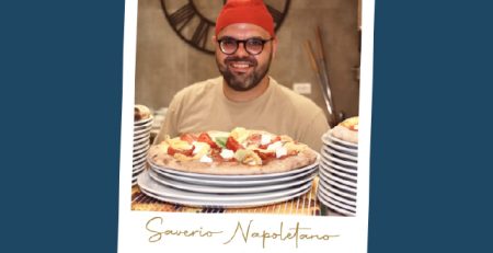 Saverio Napoletano, pizzaiolo stellato.